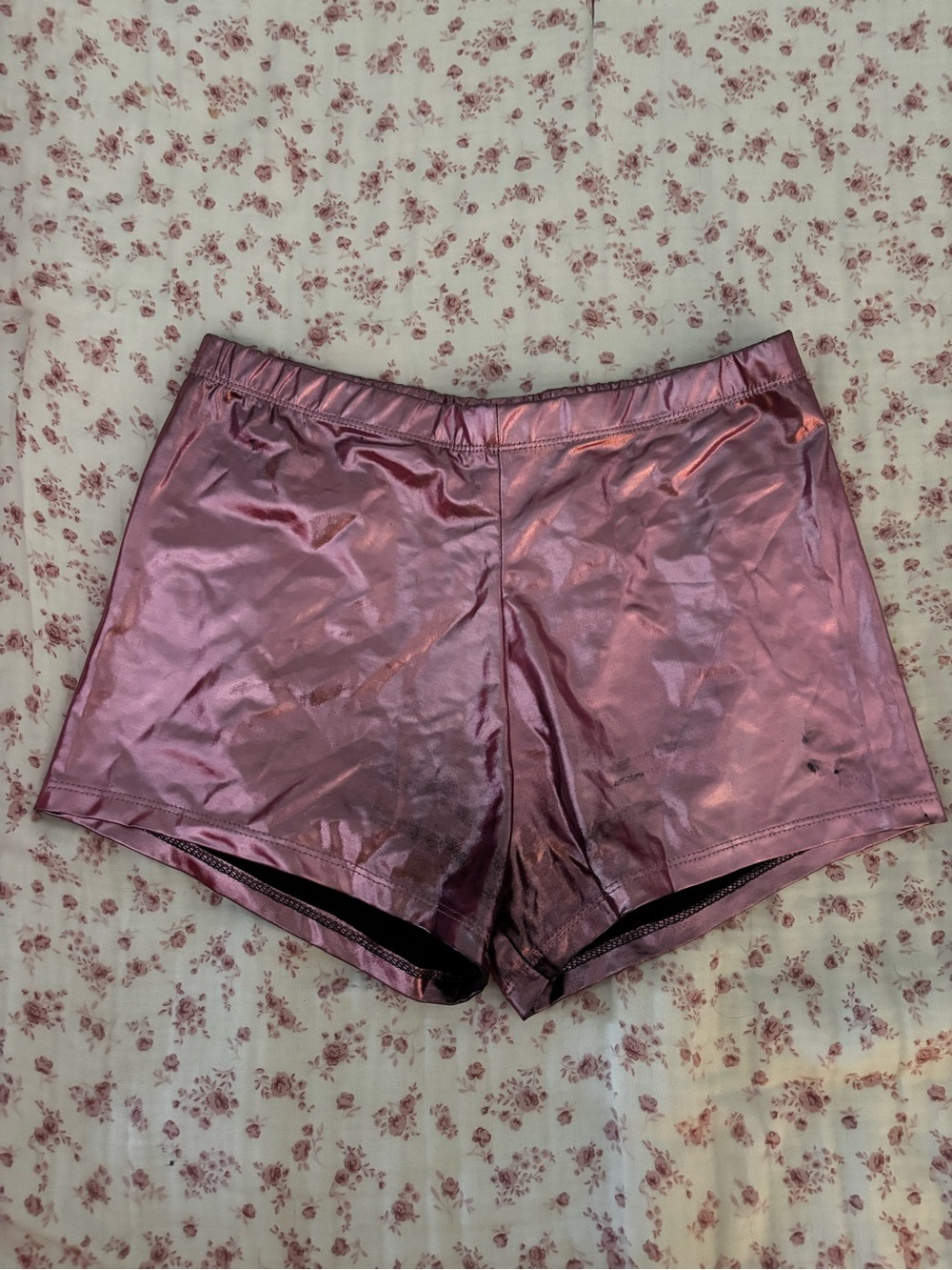 Metallic Pink Women’s Shorts